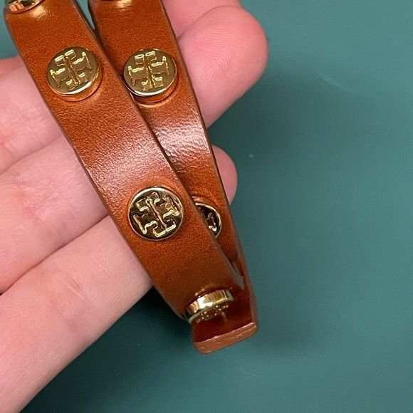 Tory Burch Brown Wrap Bracelet - Picture 5 of 12